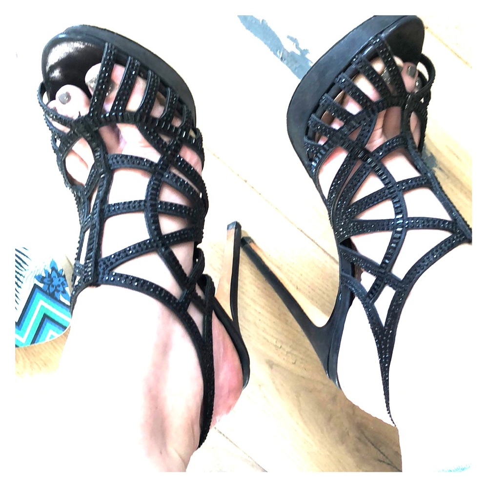 Sexy black heels